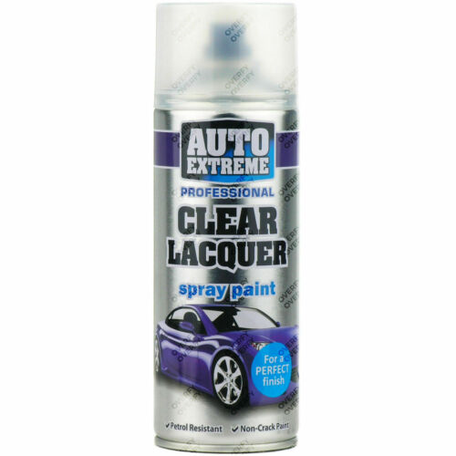 Auto Extreme Professional Clear Lacquer Spray Paint 400ml Auto Extreme Professional Clear Lacquer Spray Paint 400ml